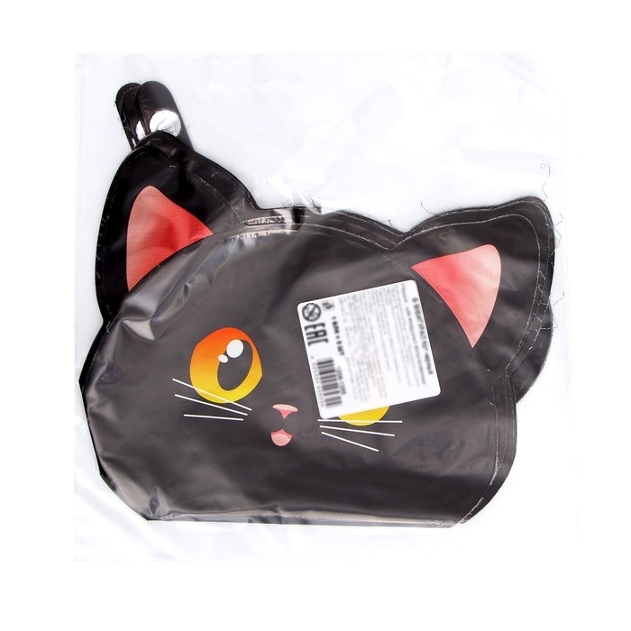 Шар фольгированный 14 Шар фольгированный 14" «Кот чёрный», мини-фигура