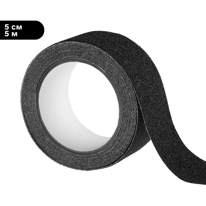 Лента противоскользящая, самоклеящаяся 500×5 см Лента противоскользящая, самоклеящаяся 500×5 см