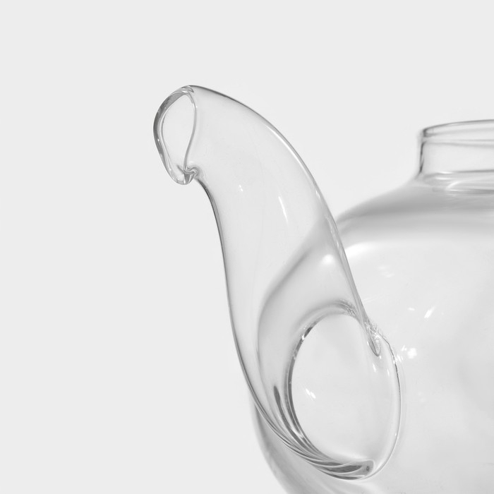 Чайник заварочный со стеклянным ситом «Валенсия с розой», 600 мл Чайник заварочный со стеклянным ситом «Валенсия с розой», 600 мл