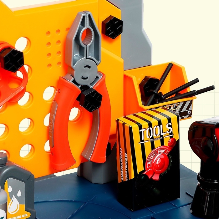 Игровой модуль 2 в 1 «Чемодан мастера», 65 элементов Игровой модуль 2 в 1 «Чемодан мастера», 65 элементов