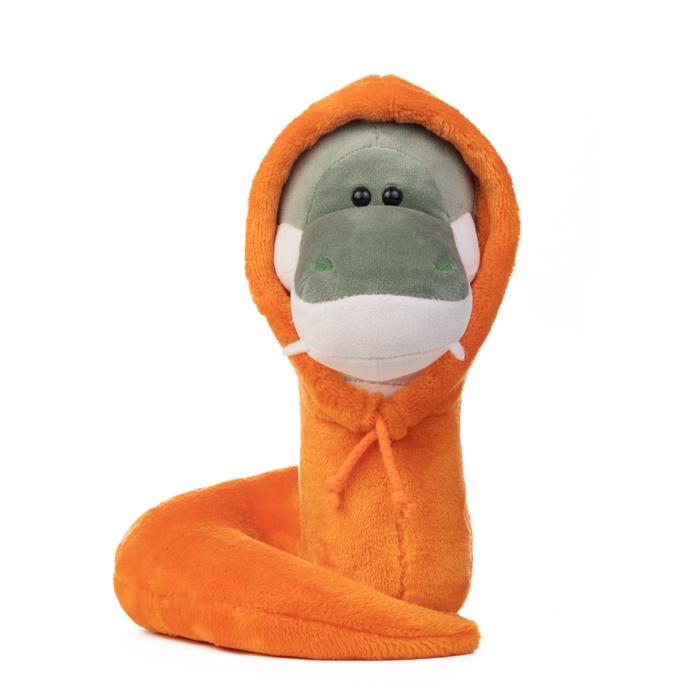 Мягкая игрушка  Мягкая игрушка "Удав Элтон", 23 см MT-MRT012490-23