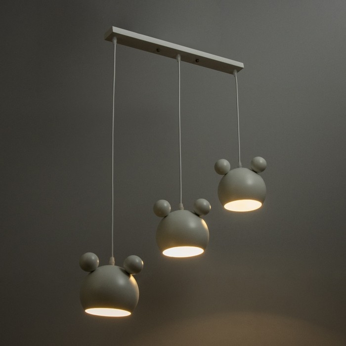 Светильник BayerLux Светильник BayerLux "Барни" 3хЕ27 40Вт белый 21х51х21-120см