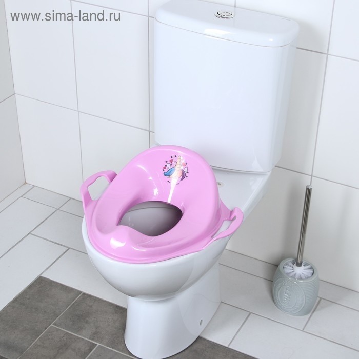 Детская накладка - сиденье на унитаз «Единорог» Детская накладка - сиденье на унитаз «Единорог»