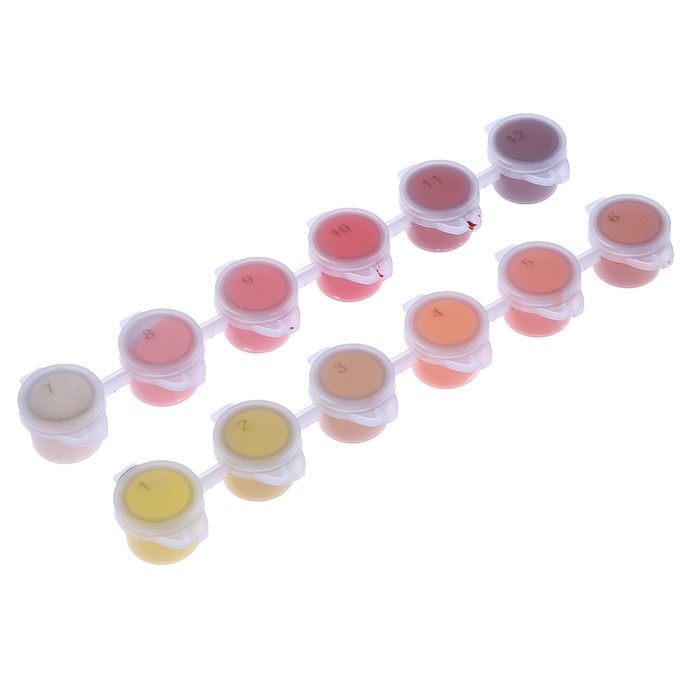 Набор акриловых красок «Огненное настроение», 12 цветов Набор акриловых красок «Огненное настроение», 12 цветов