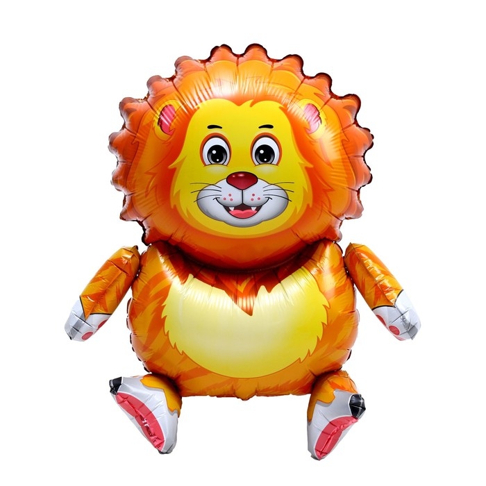 Шар фольгированный 30" &laquo;Львёнок&raquo;, под воздух