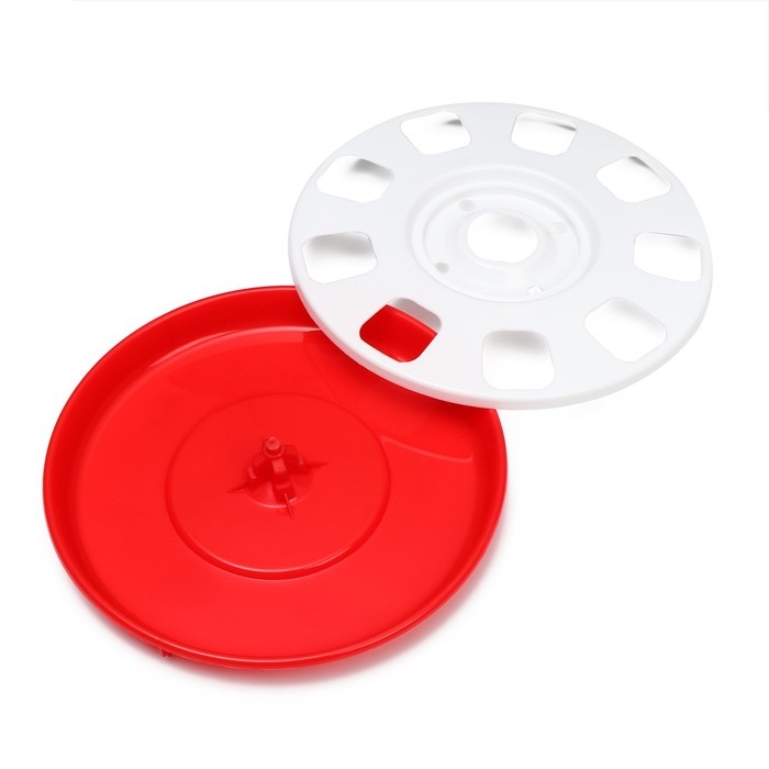 Поилка для домашней птицы, под банку и бутылку, d = 220 мм, МИКС Поилка для домашней птицы, под банку и бутылку, d = 220 мм, МИКС