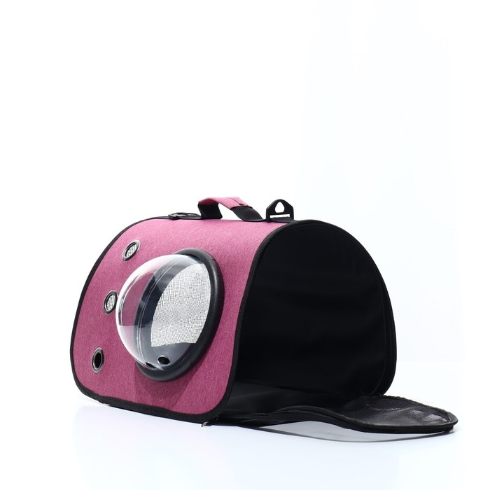 Сумка-переноска для животных с окном, бордовая, 40 х 26 х 26 см Сумка-переноска для животных с окном, бордовая, 40 х 26 х 26 см