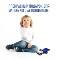 Грузовик металлический «ЗИЛ «Бортовой», инерция, масштаб 1:43