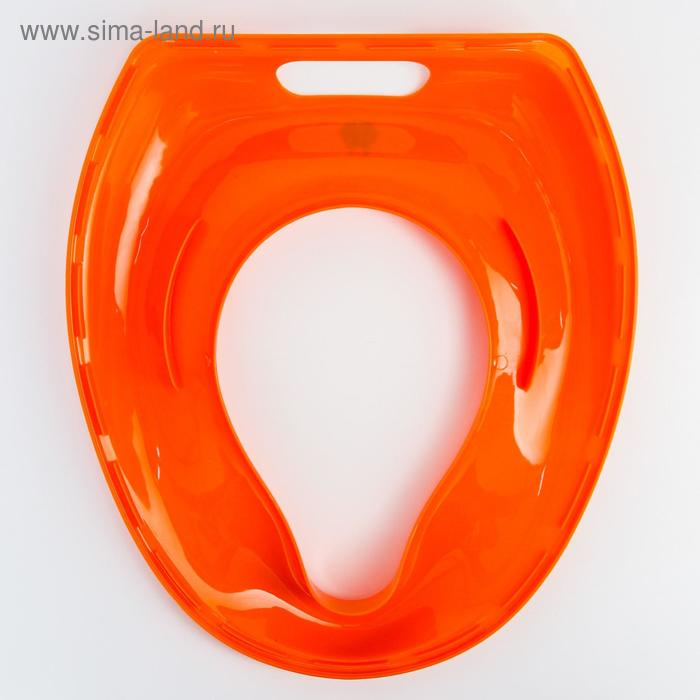 Сиденье на унитаз, цвет оранжевый Сиденье на унитаз, цвет оранжевый