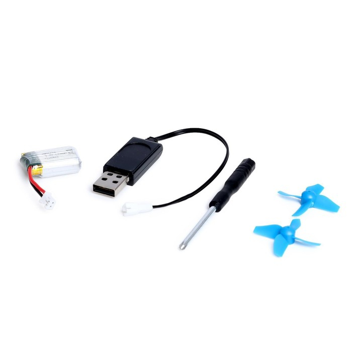 Квадрокоптер радиоуправляемый Flashdrone, работает от аккумулятора, цвет красный Квадрокоптер радиоуправляемый Flashdrone, работает от аккумулятора, цвет красный