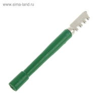 Стеклорез ТУНДРА, однороликовый, деревянная рукоятка