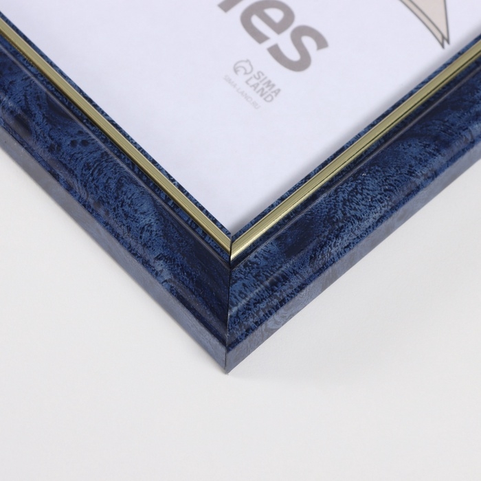 Фоторамка пластик Фоторамка пластик "Пиксель" 21х30 см, бирюза