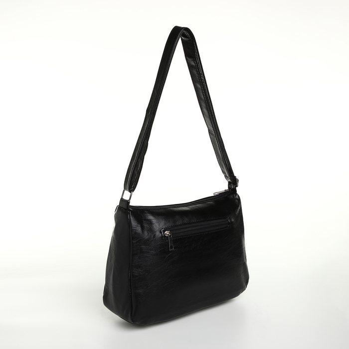 Сумка женская на молнии, цвет чёрный Сумка женская на молнии, цвет чёрный