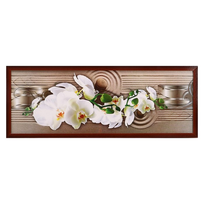 Картина  Картина "Цветущая орхидея" 42*106 см