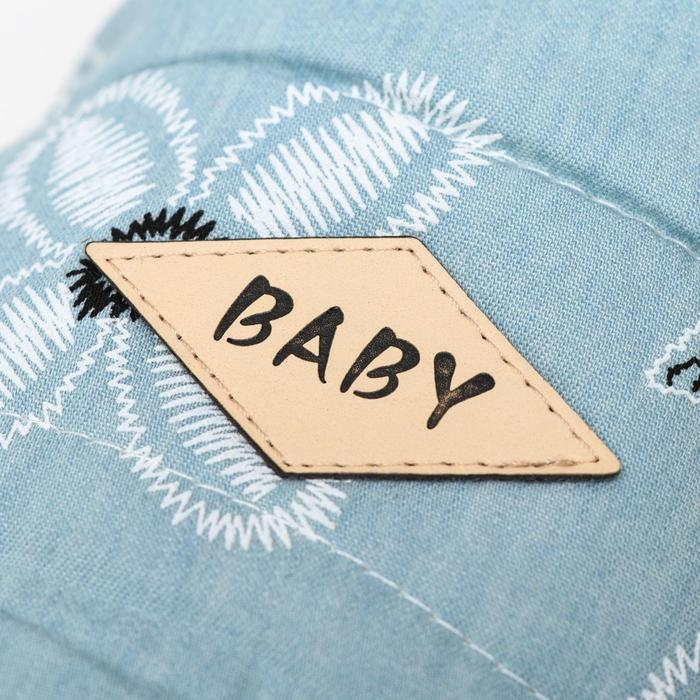 Куртка для собак с цветами, M (ДС 25 см, ОШ 26 см, ОГ 37 см), голубая Куртка для собак с цветами, M (ДС 25 см, ОШ 26 см, ОГ 37 см), голубая