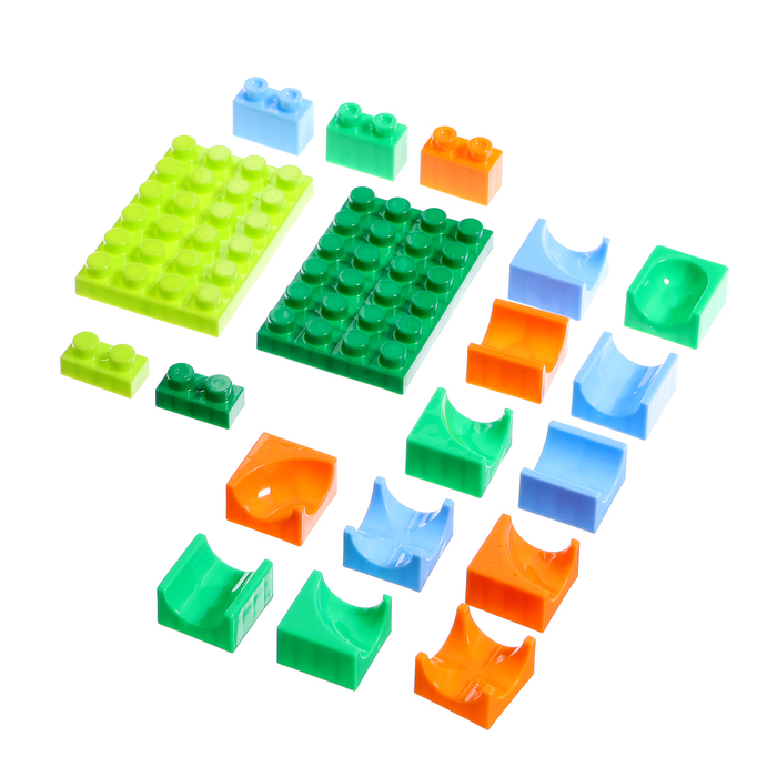 Конструктор блочный марблс «Турбошарики», 180 деталей Конструктор блочный марблс «Турбошарики», 180 деталей