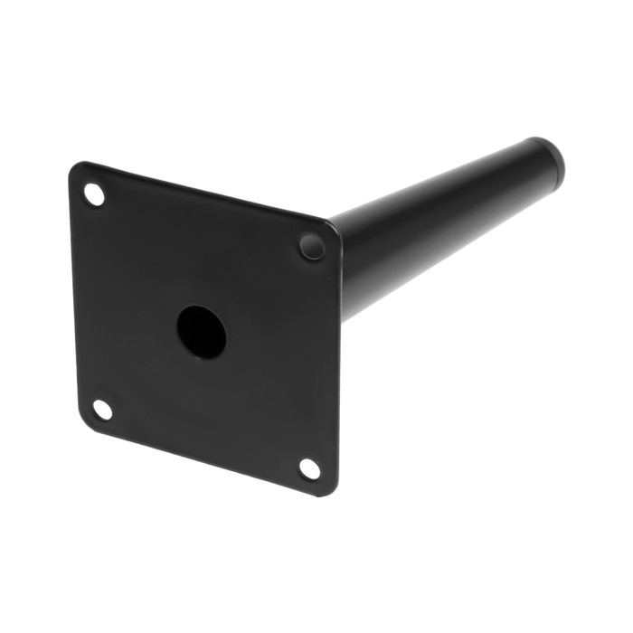 Опора мебельная CAPPIO OP07,h=150мм,толщ площ 1,8,  цвет матовый черный Опора мебельная CAPPIO OP07,h=150мм,толщ площ 1,8,  цвет матовый черный