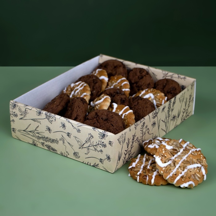 Коробка самосборная, крышка-дно, с окном, «Цветочный полет» 18 х 15 х 5 см Коробка самосборная, крышка-дно, с окном, «Цветочный полет» 18 х 15 х 5 см