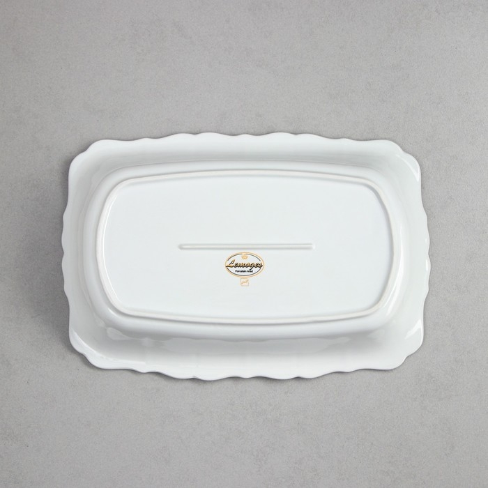 Форма для запекания, прямоугольная, 2 л, фарфор, Иран Форма для запекания, прямоугольная, 2 л, фарфор, Иран