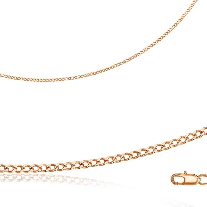 Цепь «Панцирное плетение», позолота, 45см Цепь «Панцирное плетение», позолота, 45см