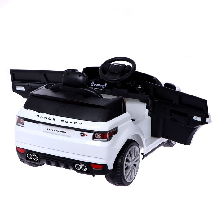 Электромобиль Range Rover Sport SVR, цвет белый Электромобиль Range Rover Sport SVR, цвет белый