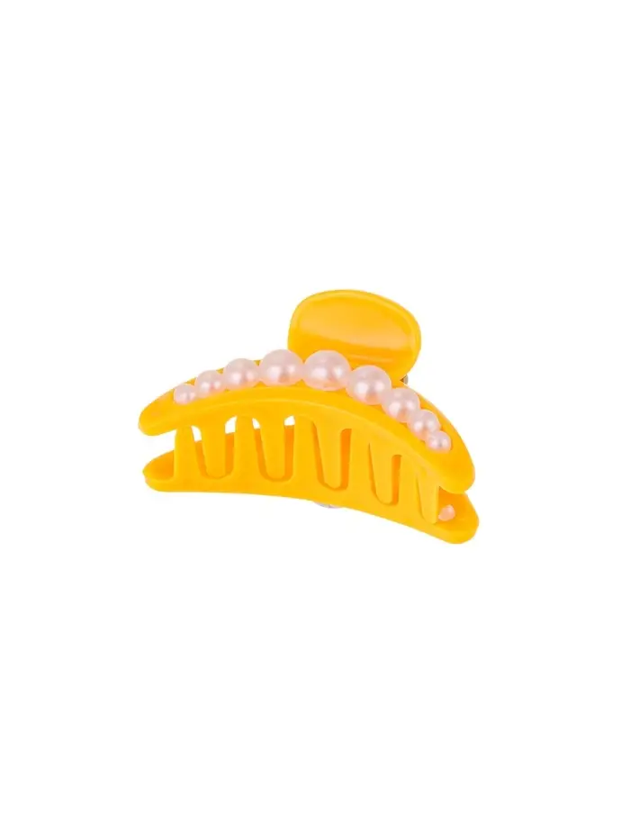 Крабик для волос &laquo;Люкс&raquo;, дуга бусины, 6.5 см, МИКС