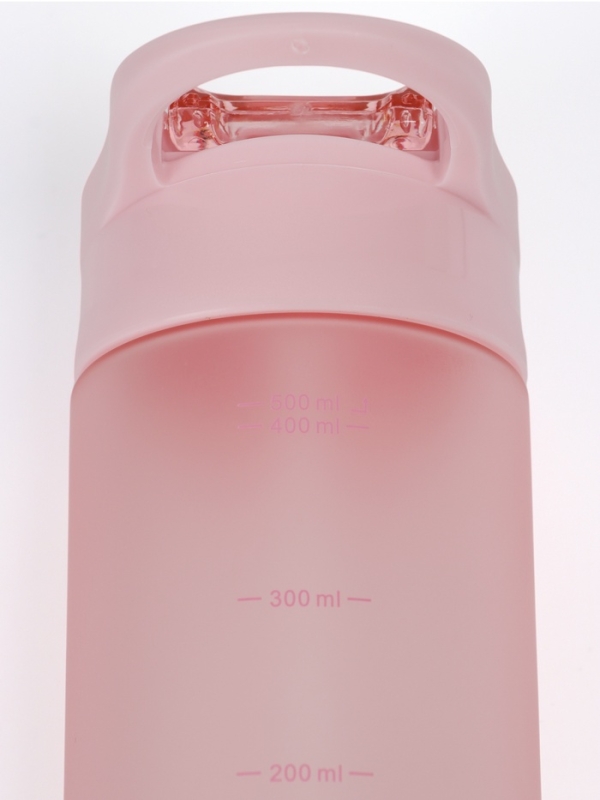 Бутылка для воды Onlytop, 550 мл, цвет розовый
