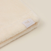 Халат махровый с капюшоном женский SL HOME: Basic "Айвори", р-р S, 100% хл, 420 г/м2