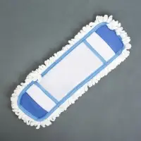 Насадка для плоской швабры Доляна, микрофибра, 42&times;12 см, цвет МИКС