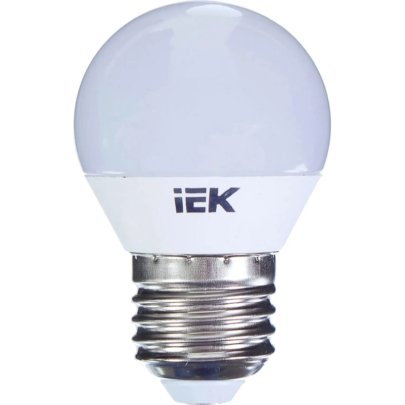 Лампа светодиодная IEK ECO G45 LLE-G45-5-230-30-E27 5Вт 3000К E27