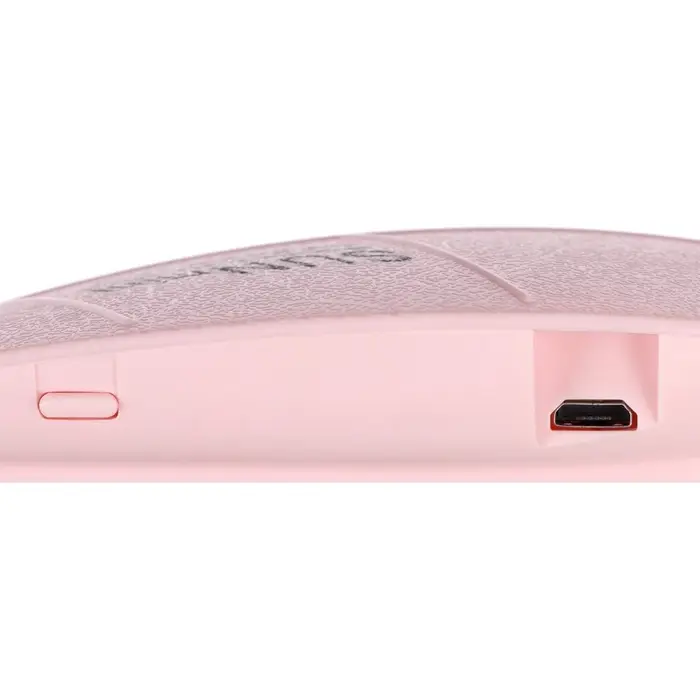 Лампа для маникюра LUF-09, UV/LED, 6 диодов, 6 Вт, USB, розовая