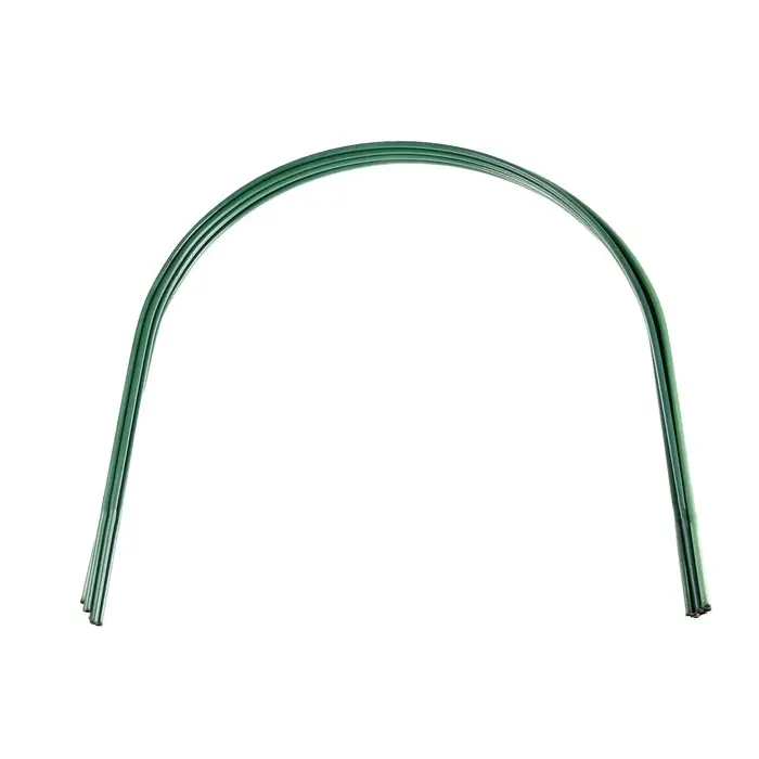 Дуги для парника, металл в кембрике 2 м, d=10 мм, набор 6 шт., Greengo