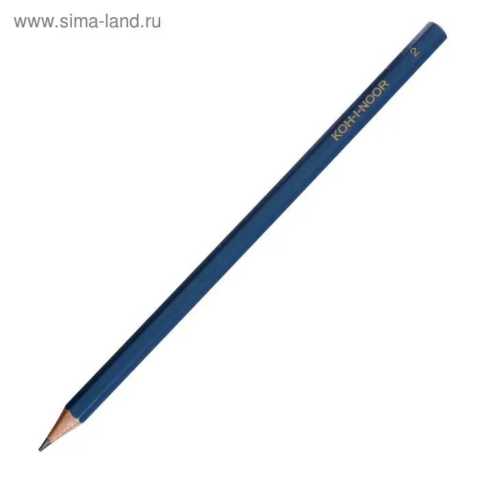 Карандаш чернографитный 2.2 мм, Koh-I-Noor 1702/2 HB, L=175 мм Карандаш чернографитный 2.2 мм, Koh-I-Noor 1702/2 HB, L=175 мм
