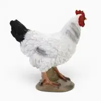 Садовая фигура из полистоуна &laquo;Курица&raquo;, 10&times;24&times;25 см