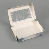 Коробка подарочная складная &laquo;Для тебя&raquo;, 20&times;12&times;4 см, с окном