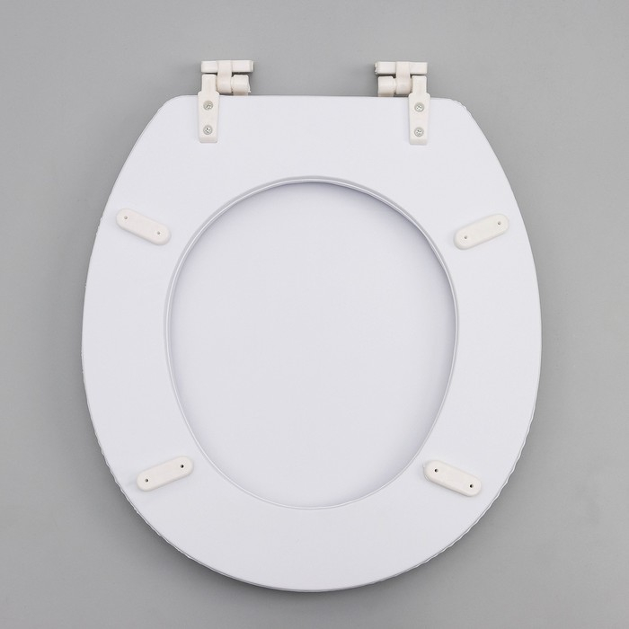 Сиденье для унитаза с крышкой «Плюмерия», 40×37 см Сиденье для унитаза с крышкой «Плюмерия», 40×37 см