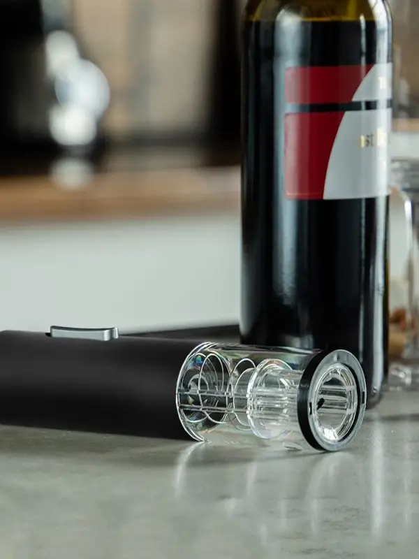 Винный набор Wine Diesel, черный Винный набор Wine Diesel, черный