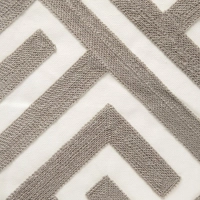 Наволочка декор. Luscan 45х45, 2шт/уп, геометрия серый