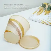 Горшок для цветов Доляна «Каракум», 800 мл, цвет бежевый Горшок для цветов Доляна «Каракум», 800 мл, цвет бежевый