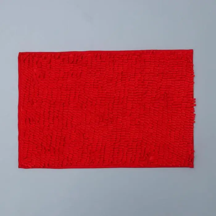 Коврик для дома Доляна «Букли длинные», 40×60 см, цвет красный Коврик для дома Доляна «Букли длинные», 40×60 см, цвет красный
