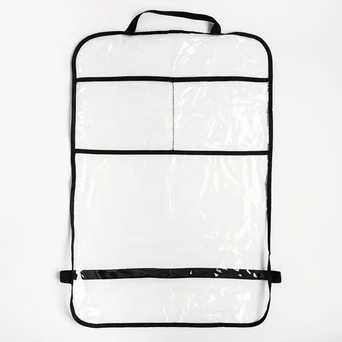 Незапинайка - защитная накидка на сиденье автомобиля, 2 кармана, 60.5&times;40 см, ПВХ