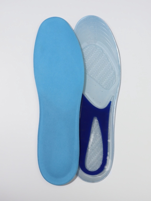 Стельки (полиэстер, силикон) универс 41-48р-р 31,5см (пара) голубой пак SS Стельки (полиэстер, силикон) универс 41-48р-р 31,5см (пара) голубой пак SS