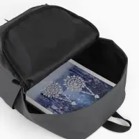 Рюкзак школьный, водонепроницаемый, однотонный, 1 отделение, 3 кармана, 31&times;11&times;40 см, серый