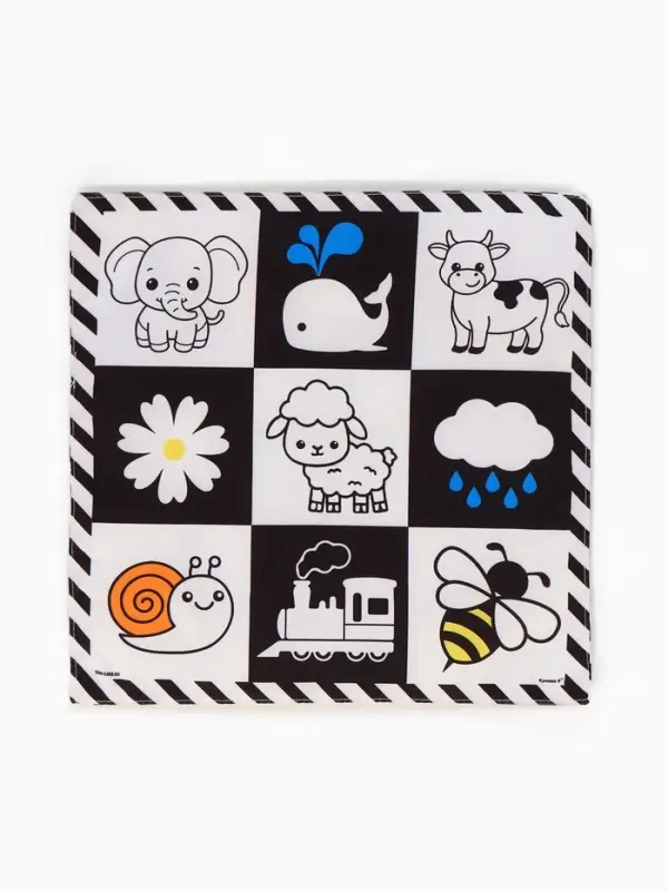Платочек-шуршалка Крошка Я, игрушка по методике Г. Домана, 27&times;27 см