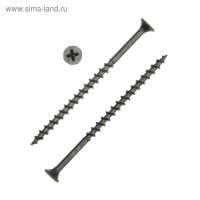 Саморез по дереву, 4.2х70 мм, оксид, крупный шаг, в упаковке 2500 шт.