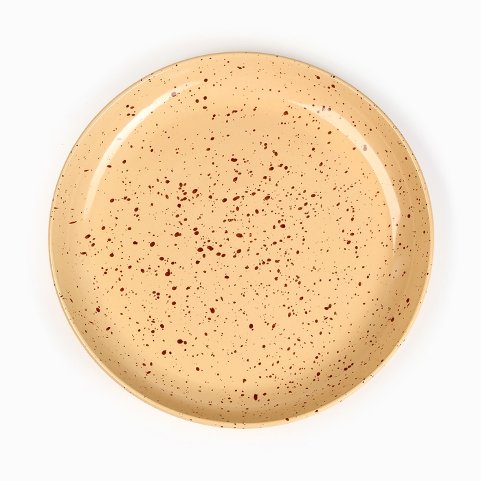 Тарелка для нарезки Тарелка для нарезки "Борисовская" 26х2,5см, каракум