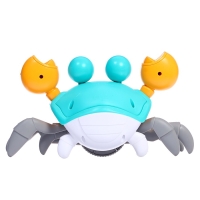 Музыкальная игрушка «Малыш Краби» звук, инерция, голубой