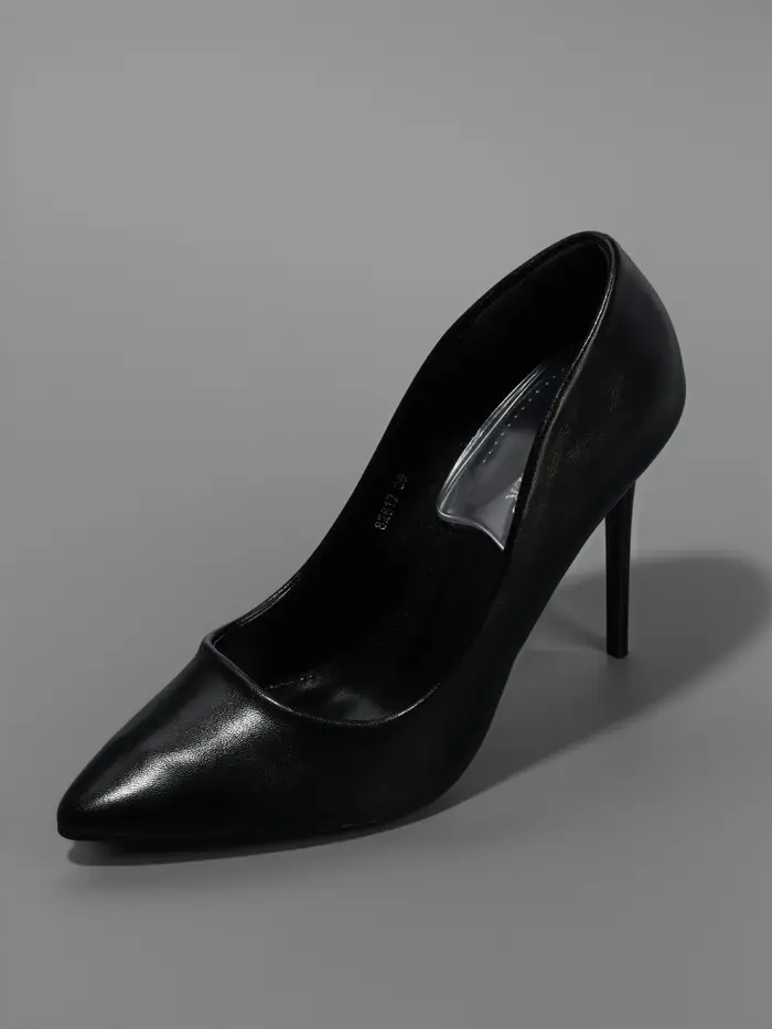 Подпяточники для обуви, на клеевой основе, силиконовые, 9.5&times;5.5 см, пара, прозрачные