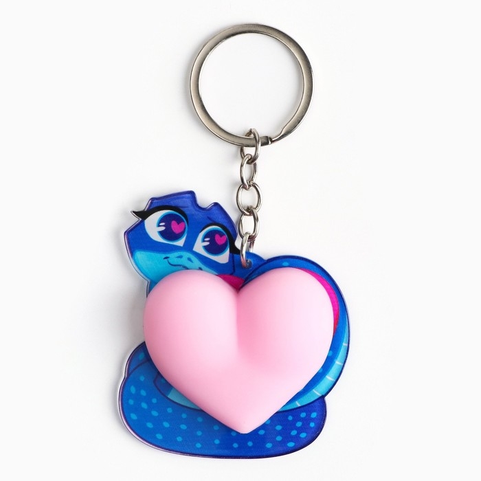 Брелок новогодний, для ключей, мялка «Будь спокоен» 7 х 13 см Брелок новогодний, для ключей, мялка «Будь спокоен» 7 х 13 см