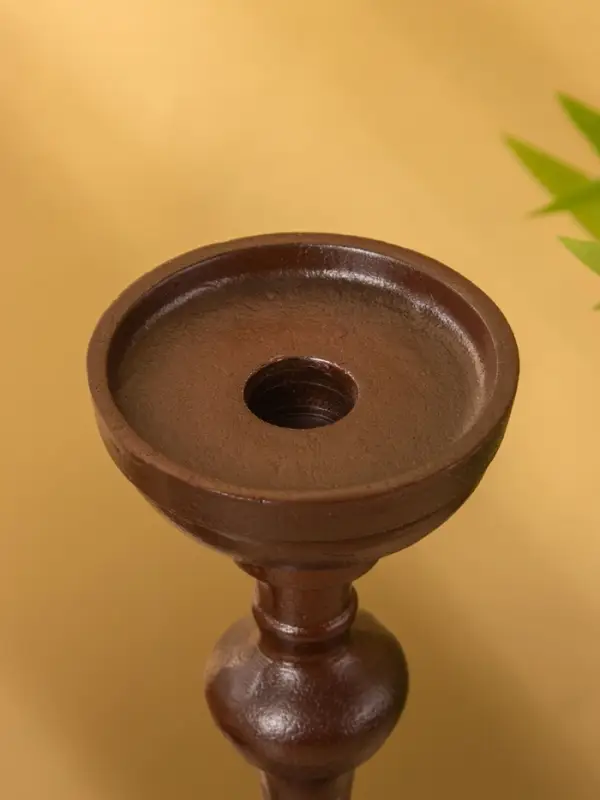 Подсвечник  Подсвечник "Бордо" алюминий 9х9х23 см